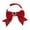 Red, variant on YIFAEUX Cats Dog Collar Velvet Bow Tie Adjustable Anti-Choking Puppy Necklace Heart Shape Rhinestone Decoration Lightweight Comfortable Pet Birthday Accessories