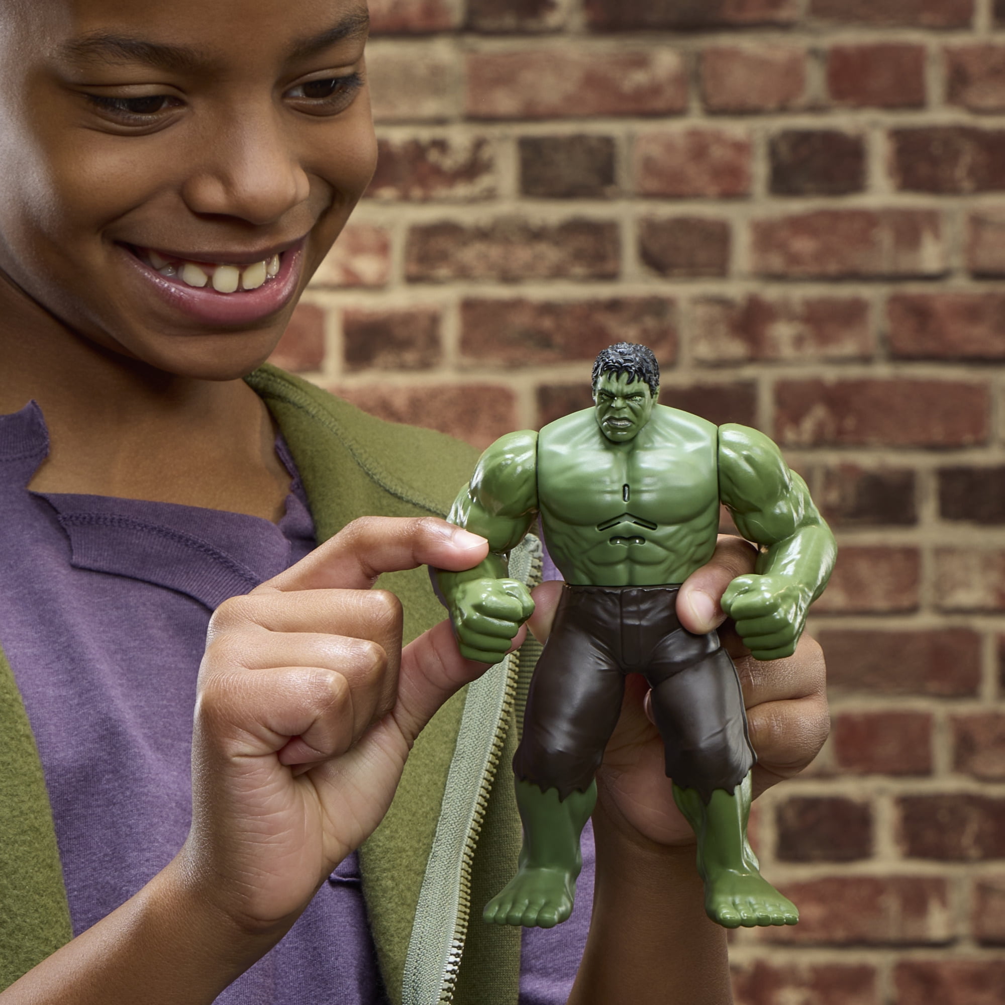 Marvel Studios Spider-Man Brand New Day Hulk Action FX Figure, 6 Inches, Ages 4 and Up