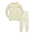 thumbnail image 5 of ATAIKU 100% Cotton Kids Baby Boys Long Sleeve Pajama Sets Toddler 2-Piece Sleepwear Child Summer Airplane Pjs 2-8Y, 5 of 11