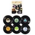 thumbnail image 1 of Posavasos de vinilo para bebidas: protección para la mesa que evita daños en los muebles (6 unidades de vinilo), 1 of 5
