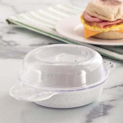 Microwave Egg N Muffin Maker, White - 1 Pkg - The Online Drugstore ©