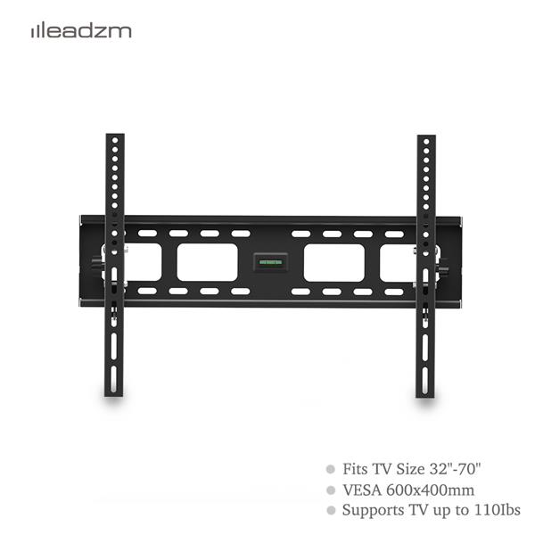 Atotoa Adjustable TV Wall Mount - Tilting TV Mounting Brackets Fit 32, 40, 42, 46, 50, 55, 65,70 Inch Plasma Flat Screen TV with Spirit Level Load Capacity 50kg TMW600 - image 1 of 12