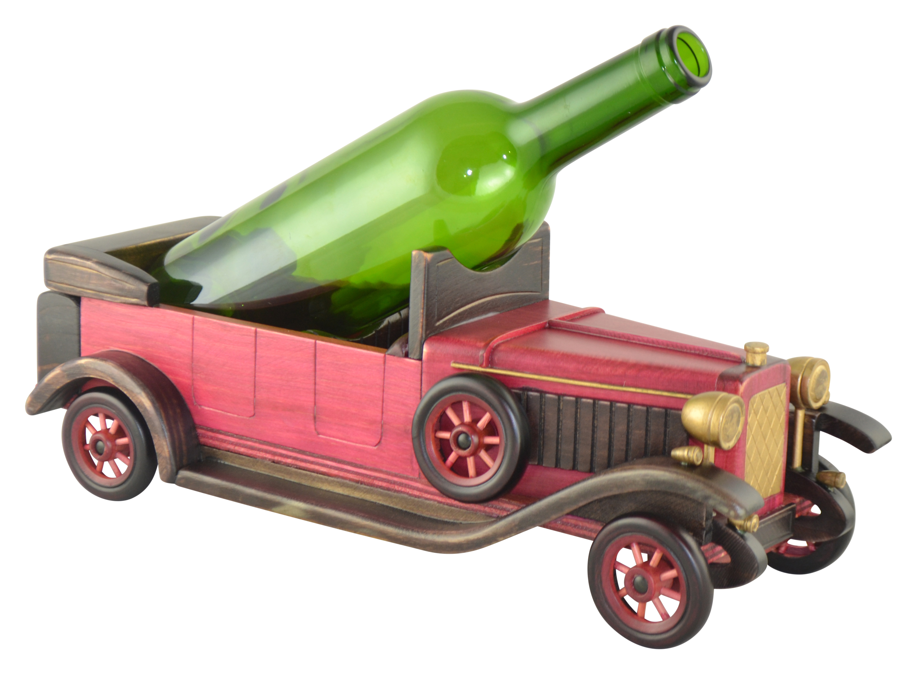 Three Star WB105 15 in. Pick Convertible Antique Car Bottle Holder