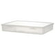 thumbnail image 1 of Transparent Desktop File Storage Box Plastic Office Student Study Document Storage Box, 1 of 2