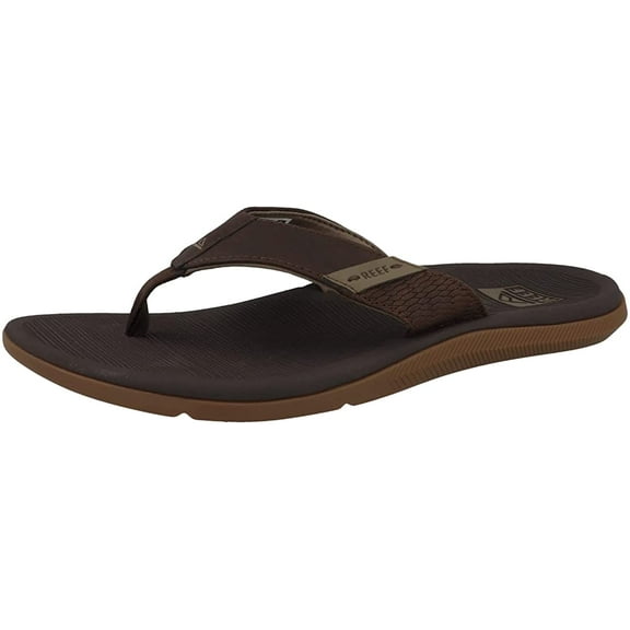 Reef Men's Santa Ana Brown Flip Flop Sandals CI4651