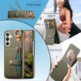 thumbnail image 5 of FOXDOCK Case for Samsung Galaxy S26 Pro, Multiple Stands, Ring Design, Wallet Function and Advanced Protection - Green, 5 of 5