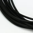 thumbnail image 3 of Synthetic Rubber Beading Cord Round Hollow Black 4.0mm Hole: 1.5mm about 1.09 yards(1m)/strand, 3 of 3