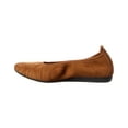thumbnail image 2 of Arche Lampik Suede Flat, 39, Brown, 2 of 5