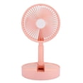 thumbnail image 2 of Mini Ventilador De Mano Recargable Usb Portátil Para Oficina En Casa Ventiladores Plegables De Escritorio Silenciosos (Rosa) Cateissary EL008631-00, 2 of 6