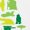 WHITE, variant on Star Wars - Character Christmas Tree Cropped Graphic T-Shirt