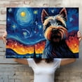 thumbnail image 4 of Scottish Terrier Canvas Unframed Colofull Inspired bedroom decor - Dog Pet Family Animal Friend Peace Oil Painting Art Print Canvas Wall Décor, 4 of 4