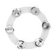 thumbnail image 1 of Drum Round Cymbals Hi Hat Tambourine Drum Set Copper Percussion Instrument Accessories, 1 of 5