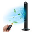 thumbnail image 1 of Pemberly Row 42" Tower Fan with Smart Display Panel and 12 Hour Timer in Black, 1 of 10