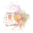 thumbnail image 4 of Bird Toys, Colorful Paper Strips Foraging Bamboo Trap Cup Interesting Safe  French Fries Toy  For Cockatiels For Playing, 4 of 8