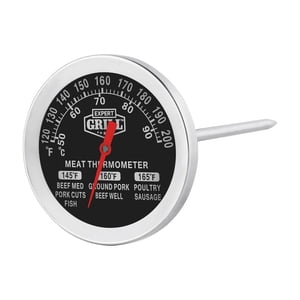 Expert Grill Stainless Steel Dial Meat Thermometer