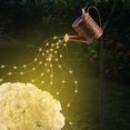 thumbnail image 4 of Kearding Lámpara alimentada por energía Solar decoración camino ornamento césped iluminación decoraciones paisaje al aire libre DIY ahueca Iluminación y accesorios, 4 of 6