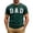 j26-Dark Green, variant on LIIPEE Father's Day Letter Graphic Tees For Men Short Sleeve Crew Neck Casual T Shirts Male Soft Comfortable Breathable Versatile Tshirt,XXXL
