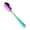 Multicolor, variant on Holloyiver Long Handle Spoons,Colorful Plated Latte Spoon,5.5 Inches Stainless Steel Ice Cream Spoon,Heavy Duty Coffee Spoon Sets for Mixing, Cocktail Stirring, Tea, Coffee, Milkshake, Cold Drink