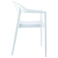 thumbnail image 6 of Compamia Carmen Modern Dining Chair White Seat Glossy White Back, Set of 2, 6 of 8