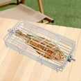 thumbnail image 1 of UPOUART Accessoire de Gril Rôtissoire Grille en Acier Inoxydable pour Amateurs de Plein Air 1Pcs, 1 of 7