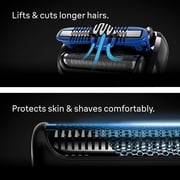 Braun Electric Razor for Men Series 7, Electric Shaver, 360ContourFlex, with Precision Trimmer, Travel Case, S7 7120s