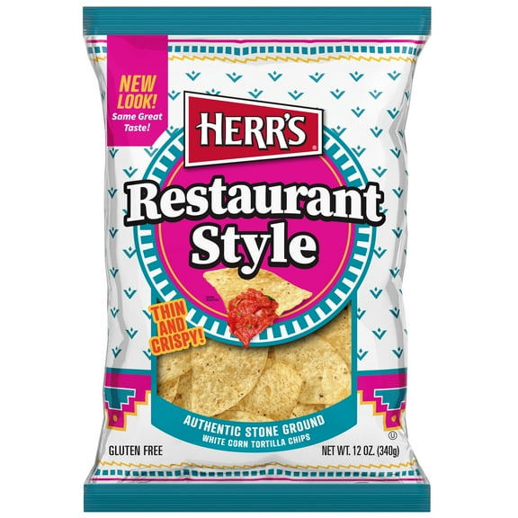 Herr's Restaurant Style White Corn Tortillas 12 oz.