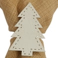 thumbnail image 3 of Park Designs Cream Tree Napkin Ring Set of 4, 3 of 3