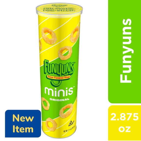 1PACK, Funyuns Minis Original Crisps Chips