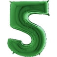 thumbnail image 7 of Scooby Doo 5th Birthday Party Supplies Balloon Bouquet Decorations - Green Number 5, 7 of 7