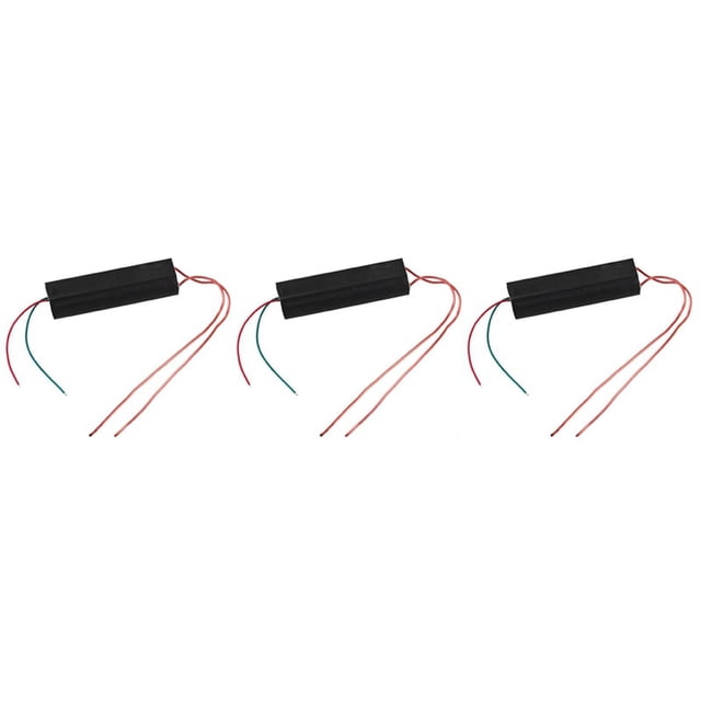3X 1000Kv Step Up High Voltage Pulse Inverter Arc Generator Ignition Coil Module,3 X High voltage inverter,black