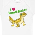 thumbnail image 4 of Inktastic I Love Leopard Geckos Boys or Girls Baby Bodysuit, 4 of 5