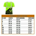 thumbnail image 4 of US Flag High Visibility Shirt Men Women Reflective Safety Shirt Workwear For Worker Patriotic-2XL, 4 of 4