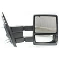 thumbnail image 2 of Towing Mirror Compatible With 2004-2014 Ford F-150 Right Passenger Side w/ Blind Spot Corner Glass Textured Black Kool-Vue, 2 of 7