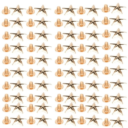 

Beautiful Anti-Corrosion Rivet Studs Rivet Pocket General Purpose For Shoes Clothes Gold