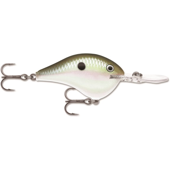 Rapala Dives-To Crankbait 10 Green Gizzard Shad