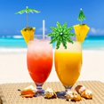 thumbnail image 4 of 150 bebidas tropicales de coco palmera paraguas 6 pulgadas Afortunado Sencillez, 4 of 5