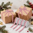thumbnail image 7 of 5 Rolls Christmas Ribbon 1.5 inch Wide Decorative Ribbon for Gift Wrapping and Holiday Decorations Heart-shaped Emoticons, 7 of 7