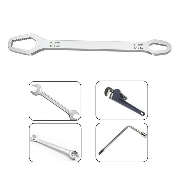 Torx Wrench Double-Head Self--Tightening Adjustable Spanner 8-22Mm