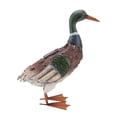 thumbnail image 3 of Estatua de pato pintada, estatua de pato de hierro, estatua de pato impermeable para jardín, estatua de pato de hierro impulsada por el rendimiento, 3 of 8