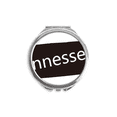 thumbnail image 1 of États-Unis Carte Contour Compact Miroir Rond Portable Poche Verre, 1 of 3