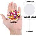 thumbnail image 2 of FMSHPON Graffiti Style Oil Painting Texture Set of 6 Car Coaster for Drinks, Absorbent Ceramic Stone Coasters Cup Mat with Cork Base for Home Kitchen Room Coffee Table Bar Decor, 2 of 5