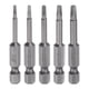 thumbnail image 1 of Uxcell TA1.8-TA3.0 Destornillador Magnético en Forma de Triángulo Bit 1/4" Hex Shank 2" Longitud Destornillador, 5 Paquete, 1 of 6