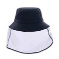 thumbnail image 1 of Sonducket Sombrero de protección facial para niños, gorra de pescador con pantalla de protección facial transparente desmontable para niños Sombreros negro Sonducket AP1156-03B, 1 of 6