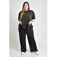 thumbnail image 1 of Conjunto casual blusa + pantalon Roman Fashion /Tallas Extras, 9006 (Negro) negro 40, 1 of 6