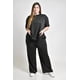 thumbnail image 1 of Conjunto casual blusa + pantalon Roman Fashion /Tallas Extras, 9006 (Negro) negro 42, 1 of 6