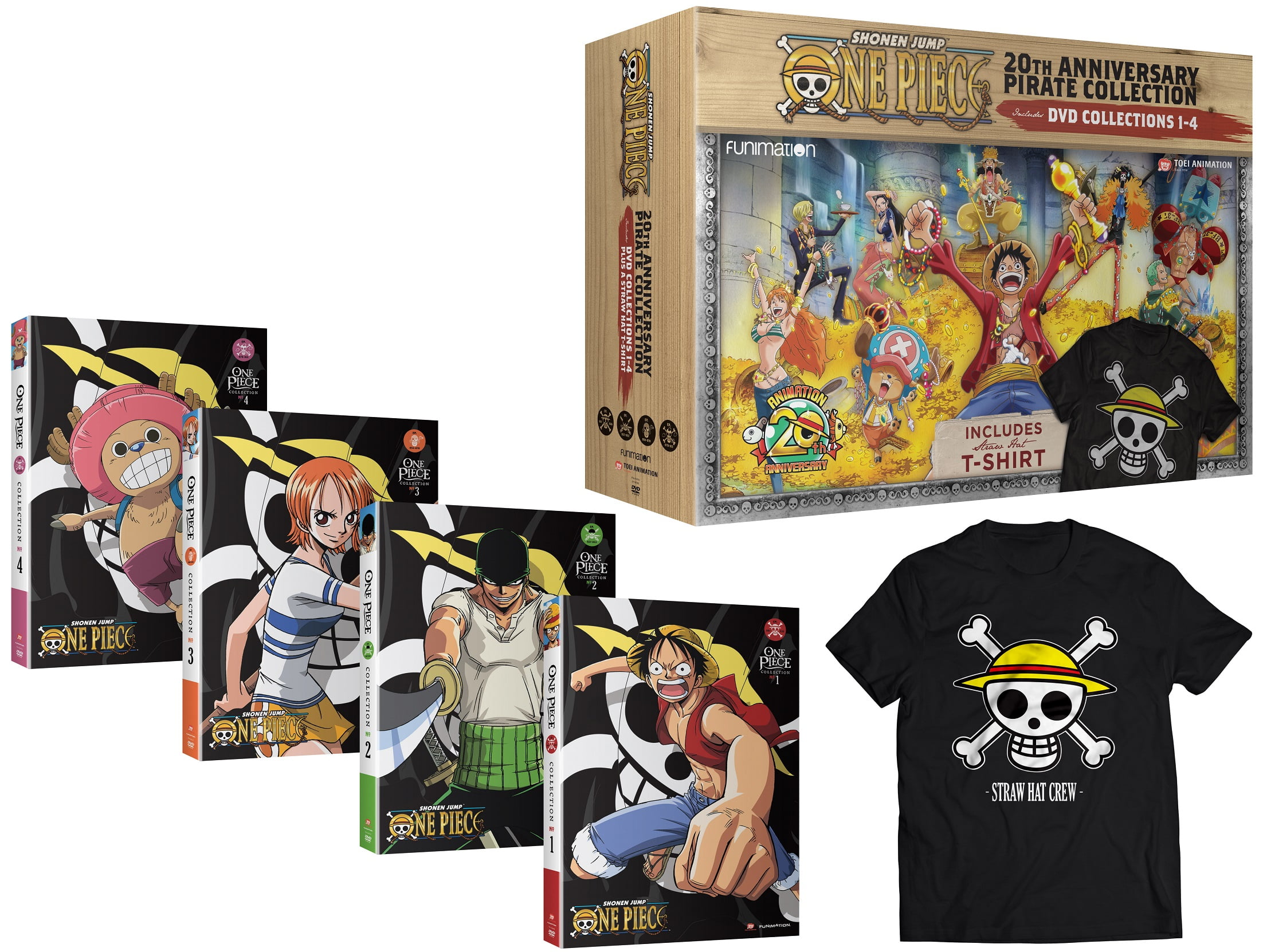 One Piece: 20th Anniversary Pirate Collection Giftset (Walmart