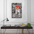 thumbnail image 3 of American Football Bo Nix Posters Sports Star98 Canvas Poster, 3 of 8