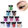 thumbnail image 3 of Glitter Brillos Purpurina Diam Para Ojos Uñas Cuerpo 12 Pzas, 3 of 10