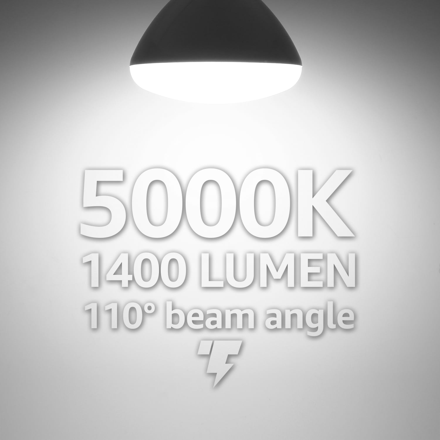 8 Pack BR40 LED Light Bulbs, 17W=100W, 1400lm, Dimmable, E26 Base, Indoor Flood Light for Cans, Recessed Kit, 5000K Daylight