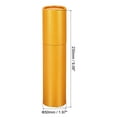 thumbnail image 2 of REGALWOVEN Poster Tube Photo Storage Tube Portable Mailing Tubes Carrying Case Yellow 2 Inch x 9 Inch, 2 of 5